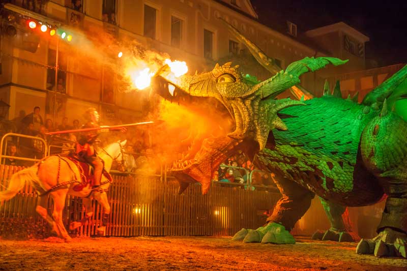 Furth_Drachenstich_Ritter_Drache_Kampf