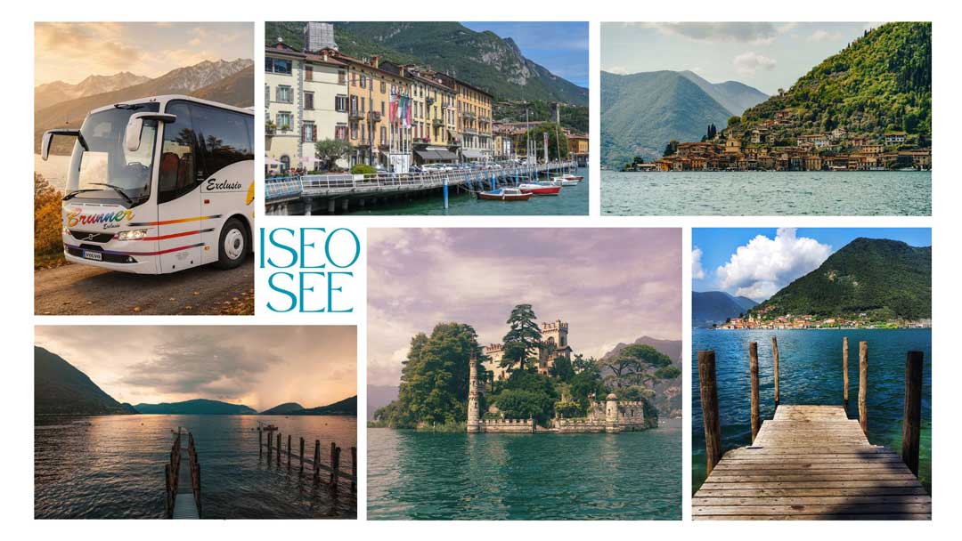 Newsletter-banner-Iseosee-mit-verschiedenen-Blicken-auf-Iseosee---Pexelfotos
