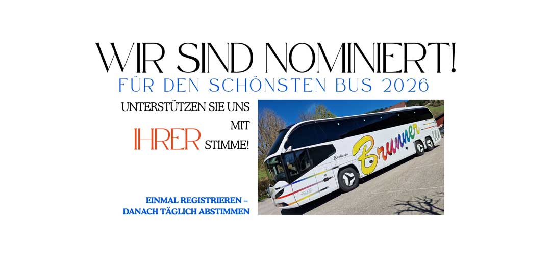 DER SCHÖNSTE BUS 2026